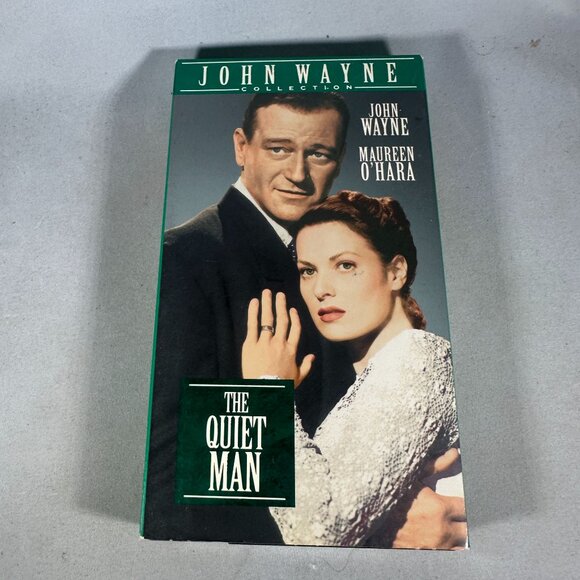 Quiet Man John Ford Director VHS Tape Republic Pictures NTSC 1998 John Wayne - Picture 1 of 3